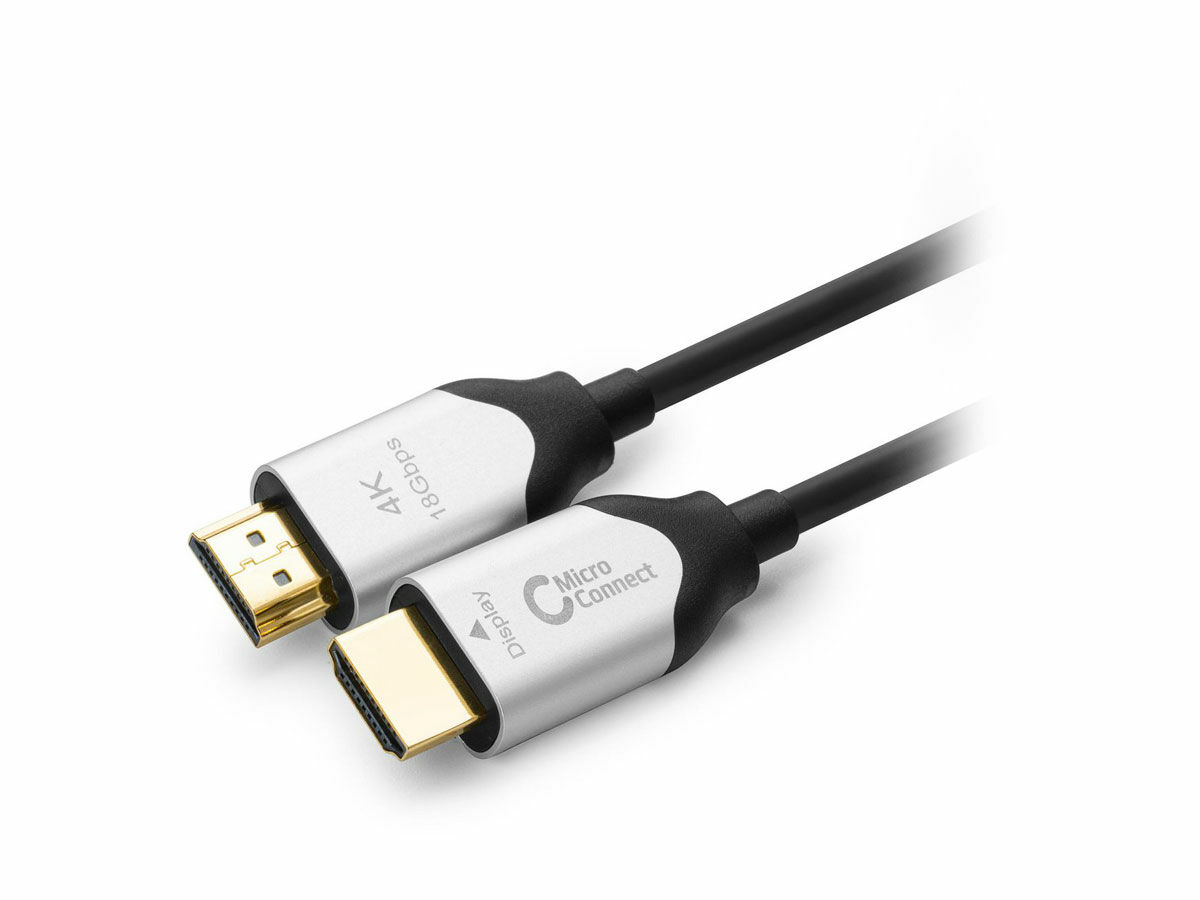 MicroConnect HDMI A - A 2.0 Premium optic cable | Scandinavian Photo