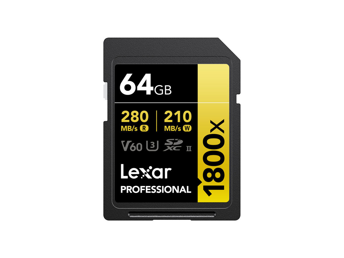 Lexar Tarjeta Profesional 2000x 128GB SDXC UHS-II, hasta 300MB/s de
