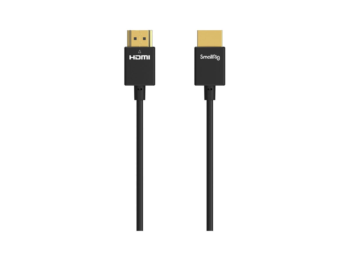 SmallRig 2957 HDMI Cable Ultra Slim 4K 55cm | Scandinavian Photo