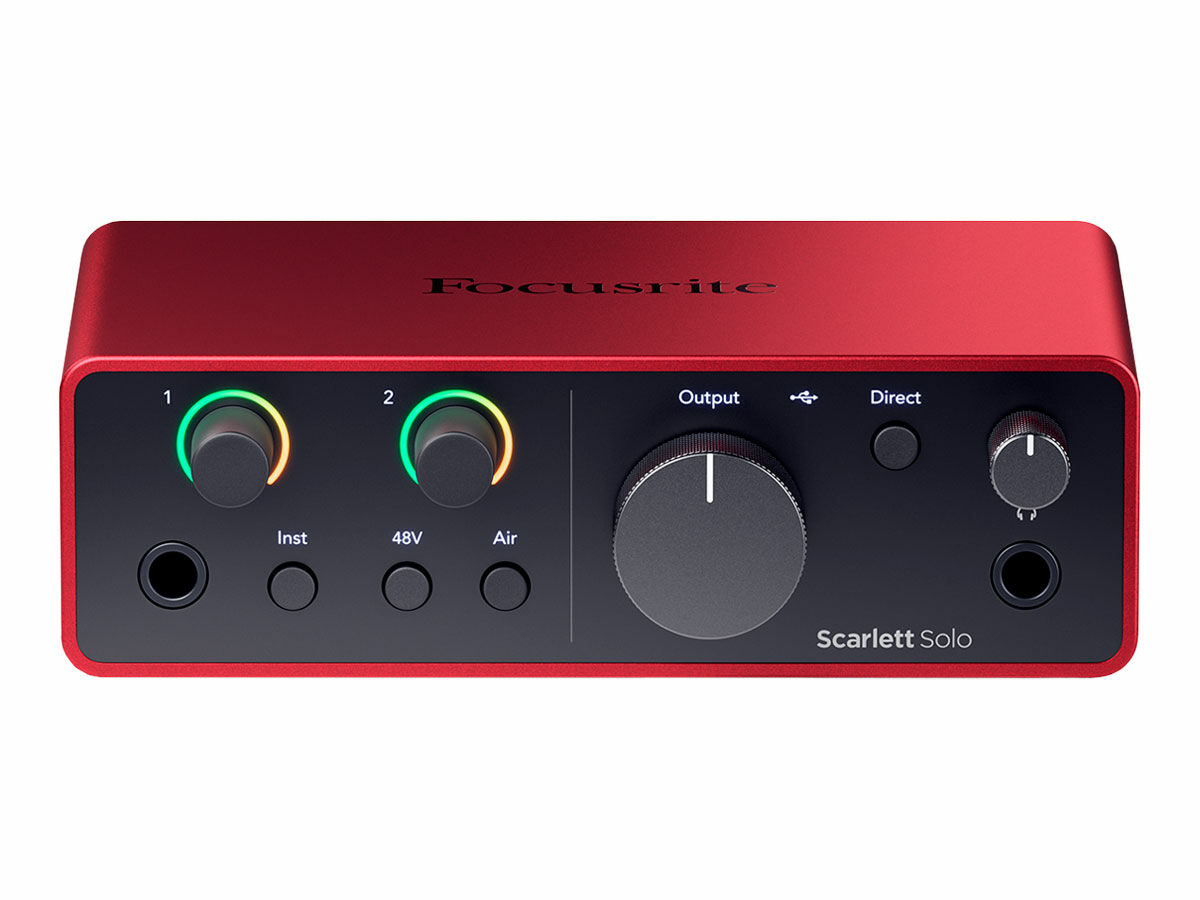 Focusrite Scarlett Solo 4th Gen | Scandinavian Photo