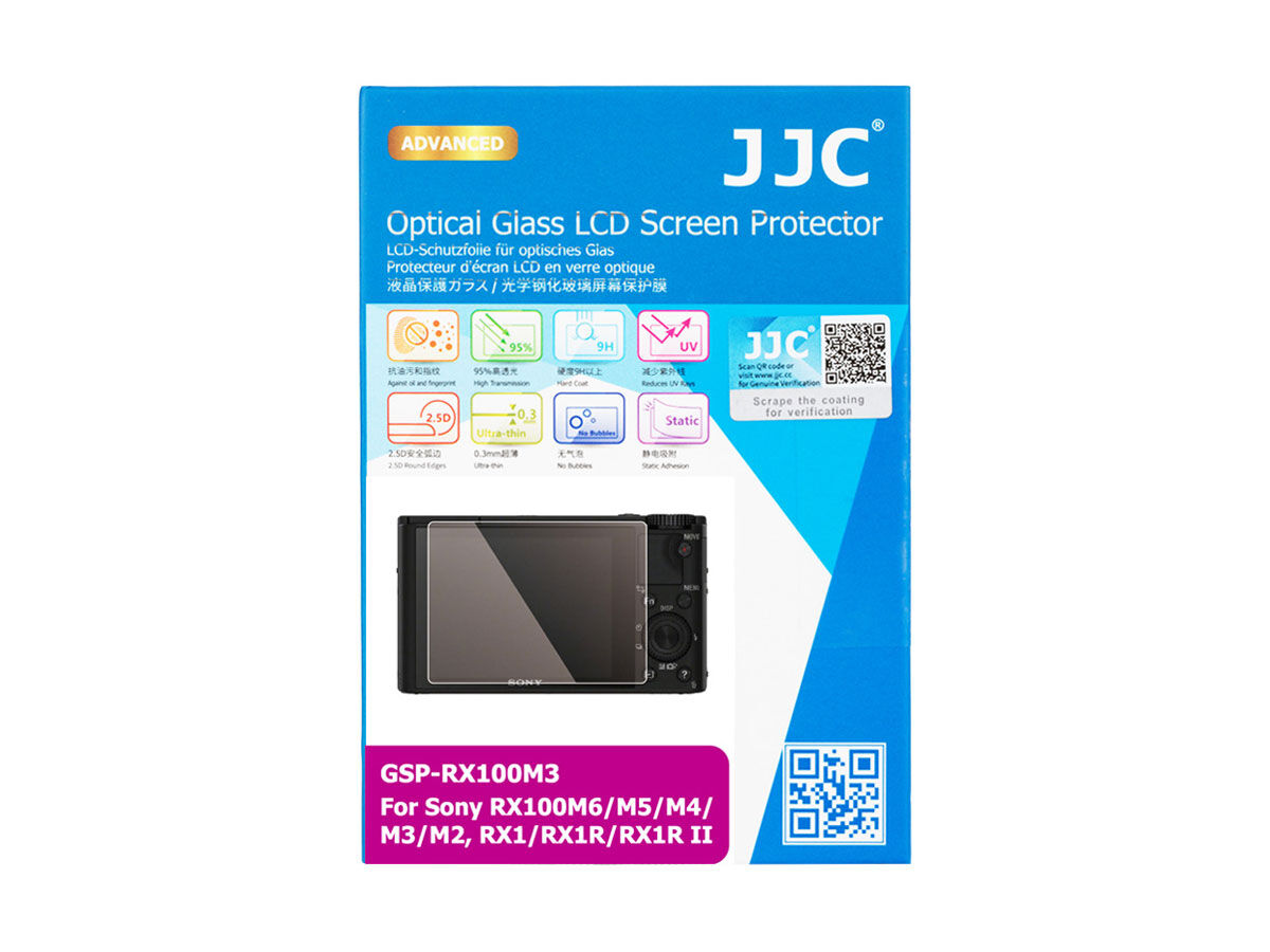 JJC Screen Prot. Optical Glass for Sony RX-100 series | Scandinavian Photo