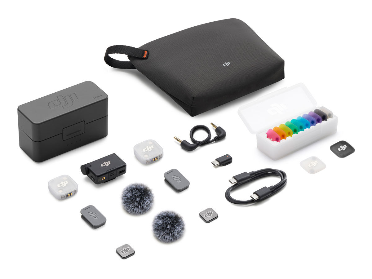 DJI Mic Mini 2 (2 TX + 1 RX + Charging Case) | Scandinavian Photo