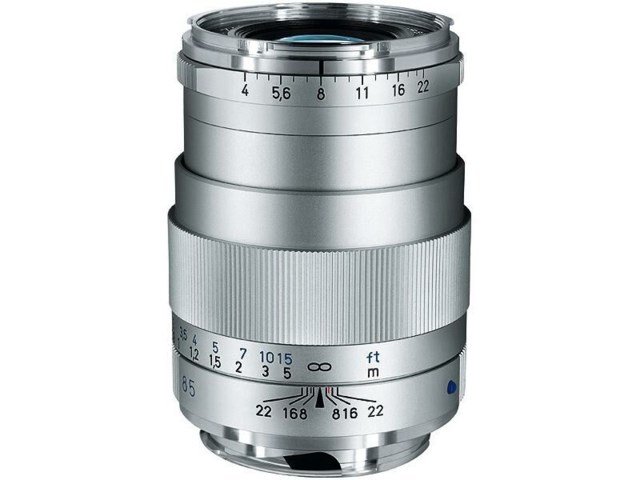 Zeiss Tele-Tessar T* 85mm f/4 ZM sølv til Leica M