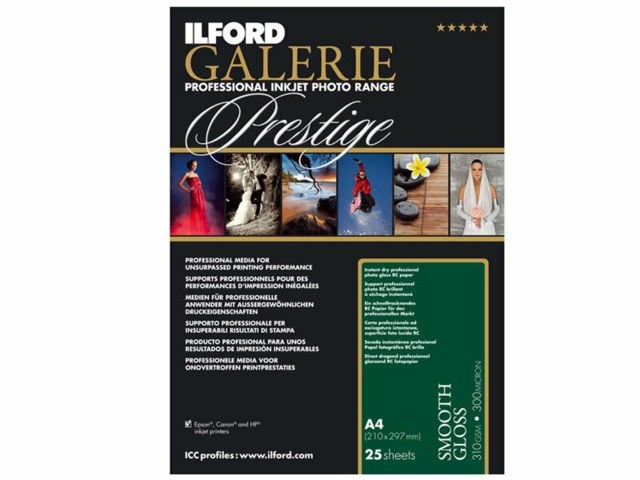 Ilford Fotopapir 10x15cm Galerie Prestige Smooth Gloss
