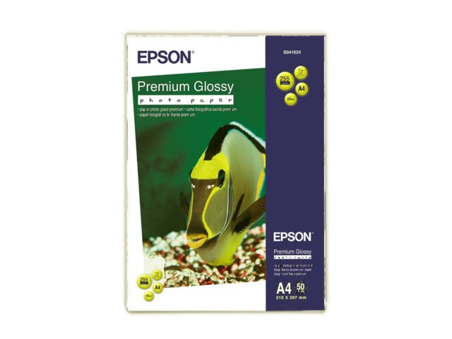 Epson Prem Glossy Photo Paper A4 50 ark