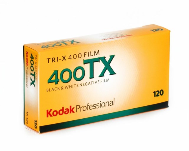 Kodak Svart-hvit Film Tri-X 400TX 120 5-Pk