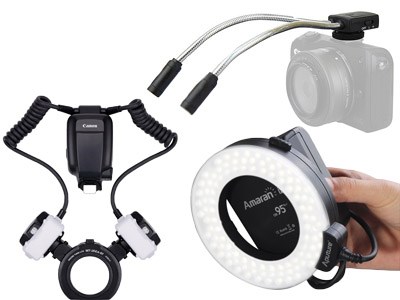 Ringblitser til makrofotografering