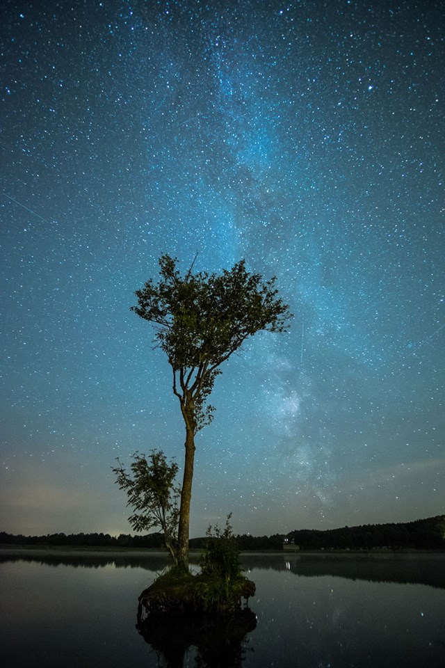 Nattbilde av Melkeveien