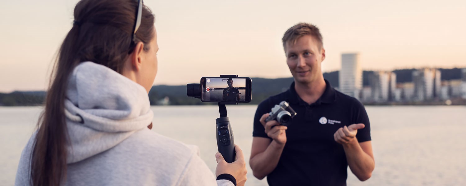 Filme med mobiltelefon