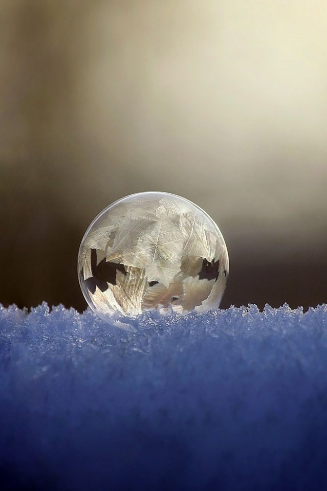 Vi gir deg råd om hvordan du fryser såpebobler og fanger de på bilde