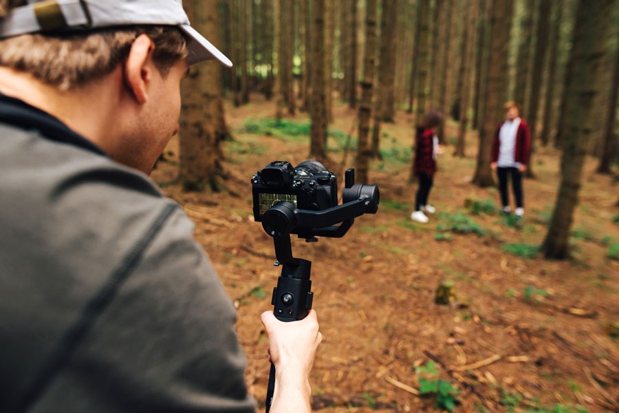 En gimbal er perfekt for bedre utseende og mer profesjonelle videoer