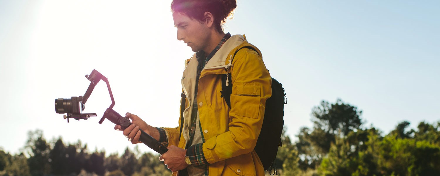 Å filme med gimbal gir en mer stødig video