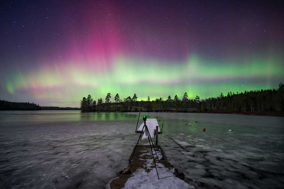 Nordlys fotografert februar 2023