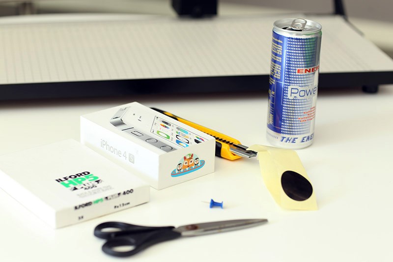 Du trenger ikke mange ting for å lage et hullkamera