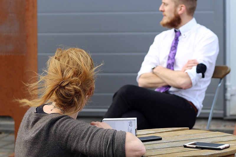 Prøv deretter å ta bilder med ditt hjemmelagde hullkamera