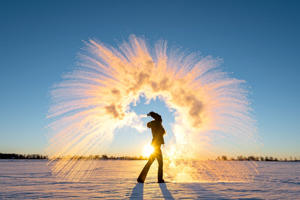 Bildet er tatt med kort lukkerhastighet