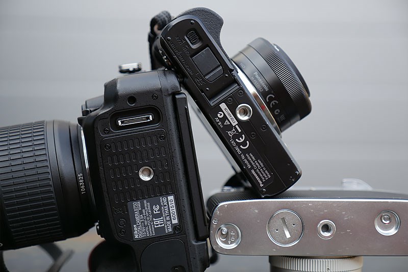 Samme stativtråd på forskjellige kameraer